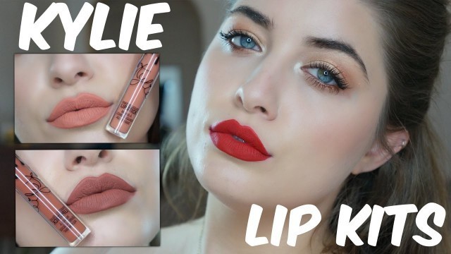 'Kylie Jenner Lip Kit Swatches + Reviews'