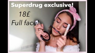 'SUPERDRUG exclusive MUA COSMETICS Haul'