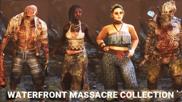 'Beachy Survivor and Killer Cosmetics - Waterfront Massacre Collection | Dead by Daylight'