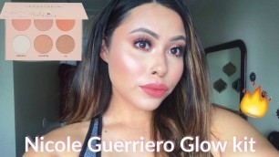 'Subtle Spring makeup using Anastasia X Nicole Guerriero Glow Kit'