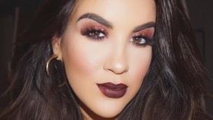 'Vampy Fall Look | New Makeup -- Nicole Guerriero'