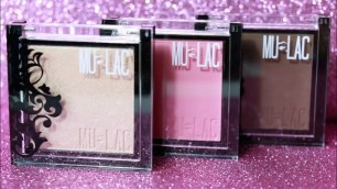 'Review MULAC Cosmetics | Blush, Terra, Illuminante | LaLilliMakeup ♡'
