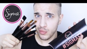 'SIGMA BEAUTY FX BRUSH SET REVIEW'