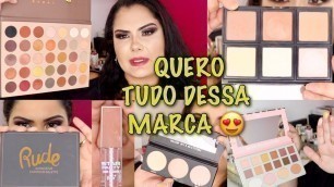 'O QUE SÃO ESSES PRODUTOS?? QUERO TUDOO!!! RUDE COSMETICS'