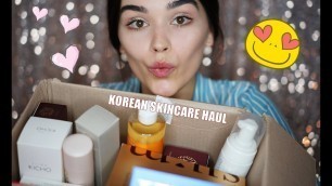 'StyleKorean and KICHO haul | Korean Skincare Haul'