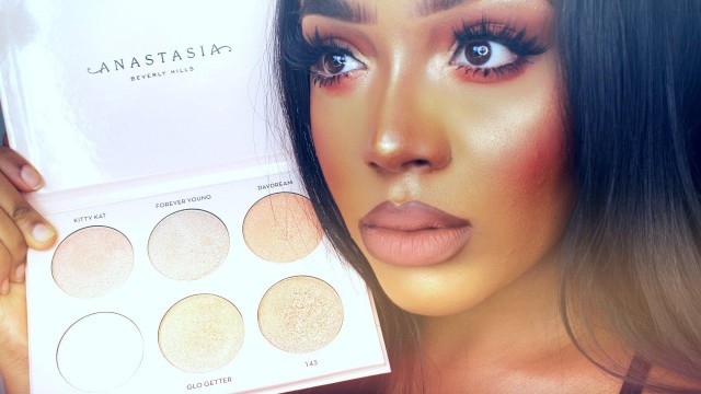 'Glowy Spring Makeup Tutorial | Nicole Guerriero + Anastasia Beverly Hills Glow Kit'