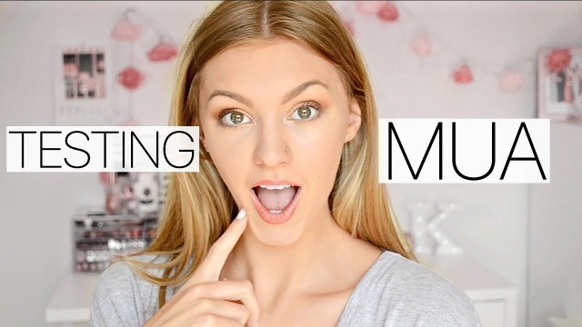 'TESTING MUA MAKEUP- Does it work?'