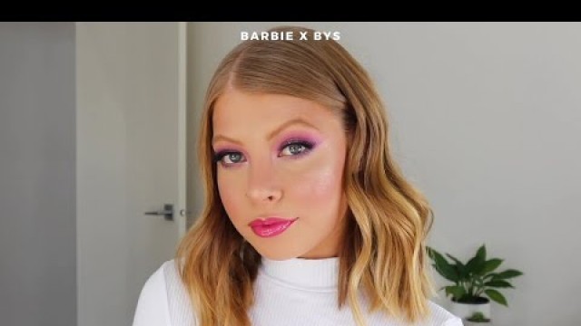 'Barbie x BYS Collection Makeup Tutorial by @sharnirosebeauty'