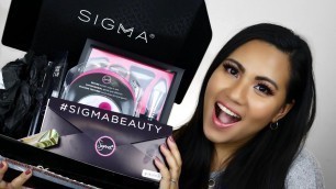 'Sigma Beauty Unboxing'