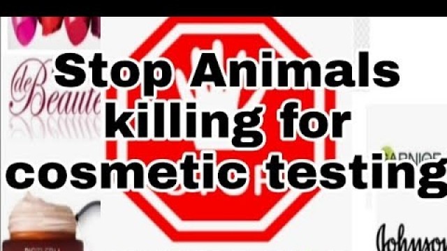 Stop Animal killing | Cosmetic Testing | What is in Your Cosmetic|Oriflame Curelty Free Brand