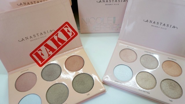 'REAL vs FAKE: Anastasia Beverly Hills X NICOLE GUERRIERO Glow Kit'