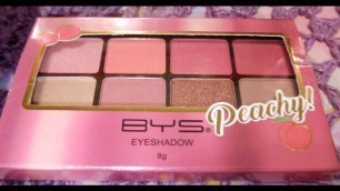 'BYS Cosmetics Peach Collection'