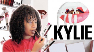 'Kylie Cosmetics Lipkit Review + Swatches 2019'