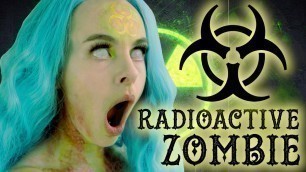 'Radioactive Zombie ☢️ Neon Makeup x Cream SFX Bruise'