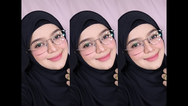 'MUA Bellaz : Simple Daily Makeup Sesuai Untuk Yang Berkaca Mata'