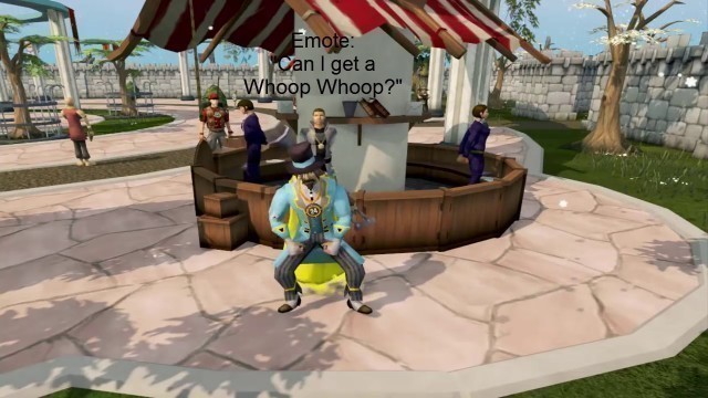 'RuneScape Conga Walk Override + Emotes! (New Years Resolution Promo) [Treasure Hunter]'