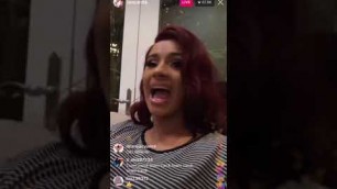 'CARDI B TELLS OFF MAKEUP ARTIST'