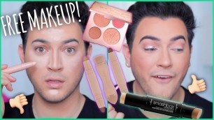 'FULL FACE OF MAKEUP USING FREE PR! Episode 2 | Manny MUA'