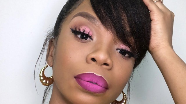 'GRWM| Black Barbie Makeup Inspired 