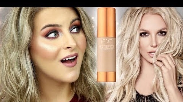 'I Tried Britney Spears\' Foundation!! // EX1 INVISIWEAR FOUNDATION'