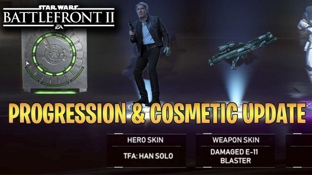 'Battlefront 2 - HUGE PROGRESSION UPDATE! COSMETIC CRATES COMING! (NEW SKILL POINTS & HERO SKINS)'