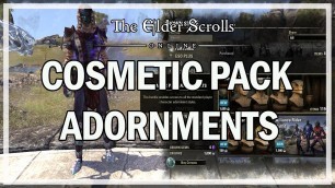 'COSMETIC PACK ADORNMENTS - The Elder Scrolls Online Review'