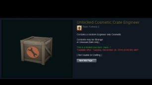 'TF2: Unboxing Engineer cosmetic crates 2'