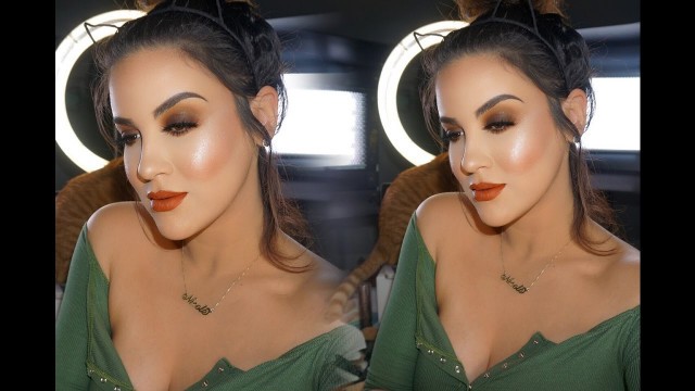 'Fall Orange Glam | NICOLE GUERRIERO'