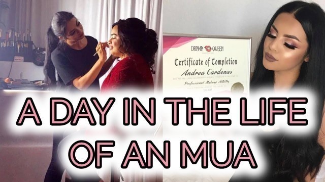 'A DAY IN THE LIFE OF AN MUA l Drea Makeup'