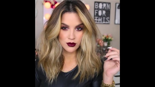 'Nicole Guerriero Inspired Makeup Tutorial Vampy Chic'