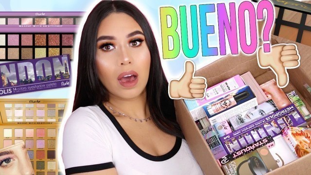 'PROBANDO MAQUILLAJE ECONOMICO | RUDE COSMETICS'