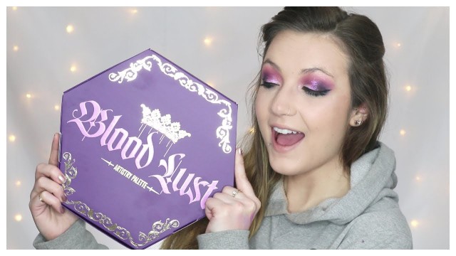 'Blood Lust Palette by Jeffree Star Cosmetics | Unboxing, Demo & Review'