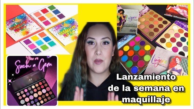 'LANZAMIENTOS DE LA SEMANA / BEAUTY CREATIONS PALETAS Y PESTAÑAS / RUDE COSMETICS / GEORGETTE ROCHA'