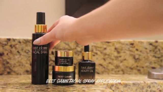 'Best Damn Facial Spray - Application by Nicole Guerriero'