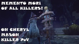 'Dead by Daylight - All Killer Memento Mori on Cheryl Mason (Killer PoV)'