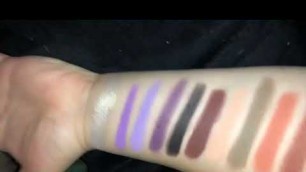 'BH Cosmetics - Zodiac Palette Swatches will blow your mind'