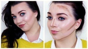 'DRUGSTORE Highlighting & Contouring With Creams For Beginners | Irish Beauty Collab'