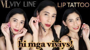 'VIYLINE LIP TATTOO REVIEW!'