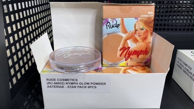 'WHOLESALE MAKEUP - Rude Cosmetics Nymph Glow Powder Asteriae - WHOLESALE MAKEUP'