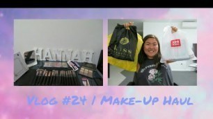 'Vlog #24 | Hannah Mei | Make-Up Haul(Kiss Cosmetics, BYS Cosmetics and Ximi Vogue)'