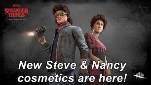 'Dead By Daylight| New Steve & Nancy cosmetics are here! Stranger Things!'