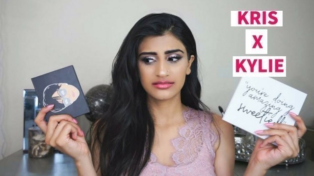 'KYLIE COSMETICS X KRIS JENNER COLLECTION | SWATCHES AND DEMO'