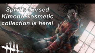 'Dead By Daylight| The Spirit\'s Cursed Kimono Cosmetics Collection is here!'