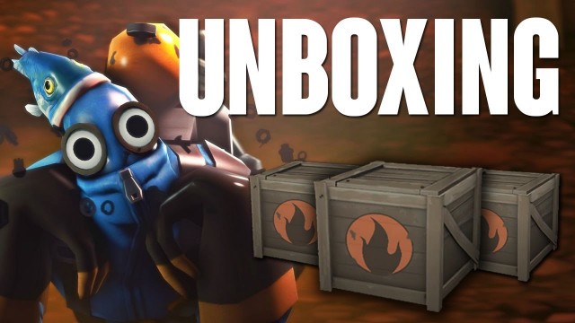 'TF2 PYRO COSMETIC CRATE UNBOXING!'