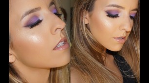 'Sigma Beauty Creme De Couture Purple Smokey Eye | Ashley Landry'