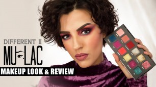 'MULAC COSMETICS DIFFERENT II PALETTE 