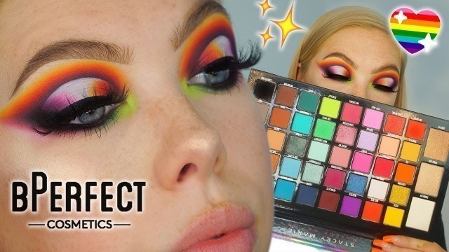 'Bperfect Cosmetics X Stacey Marie MUA *CARNIVAL XL PRO PALETTE* - Review & Tutorial | Lsgmakeup'