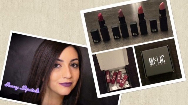 'GROOVY LIPSTICKS by Mulac Cosmetics: Prime impressioni ed opinioni, colore per colore.'