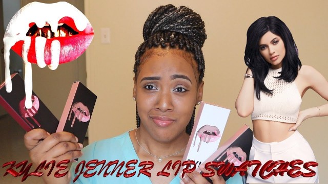 'KYLIE JENNER Unboxing & Lip Swatches XoXo'