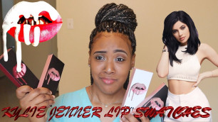 'KYLIE JENNER Unboxing & Lip Swatches XoXo'